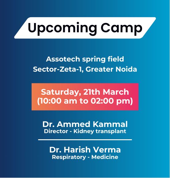 Assotech spring field - Sector-Zeta-1, Greater Noida Dr. Ammed Kammal Director - Kidney transplant Dr. Harish Verma - Respiratory - Medicine